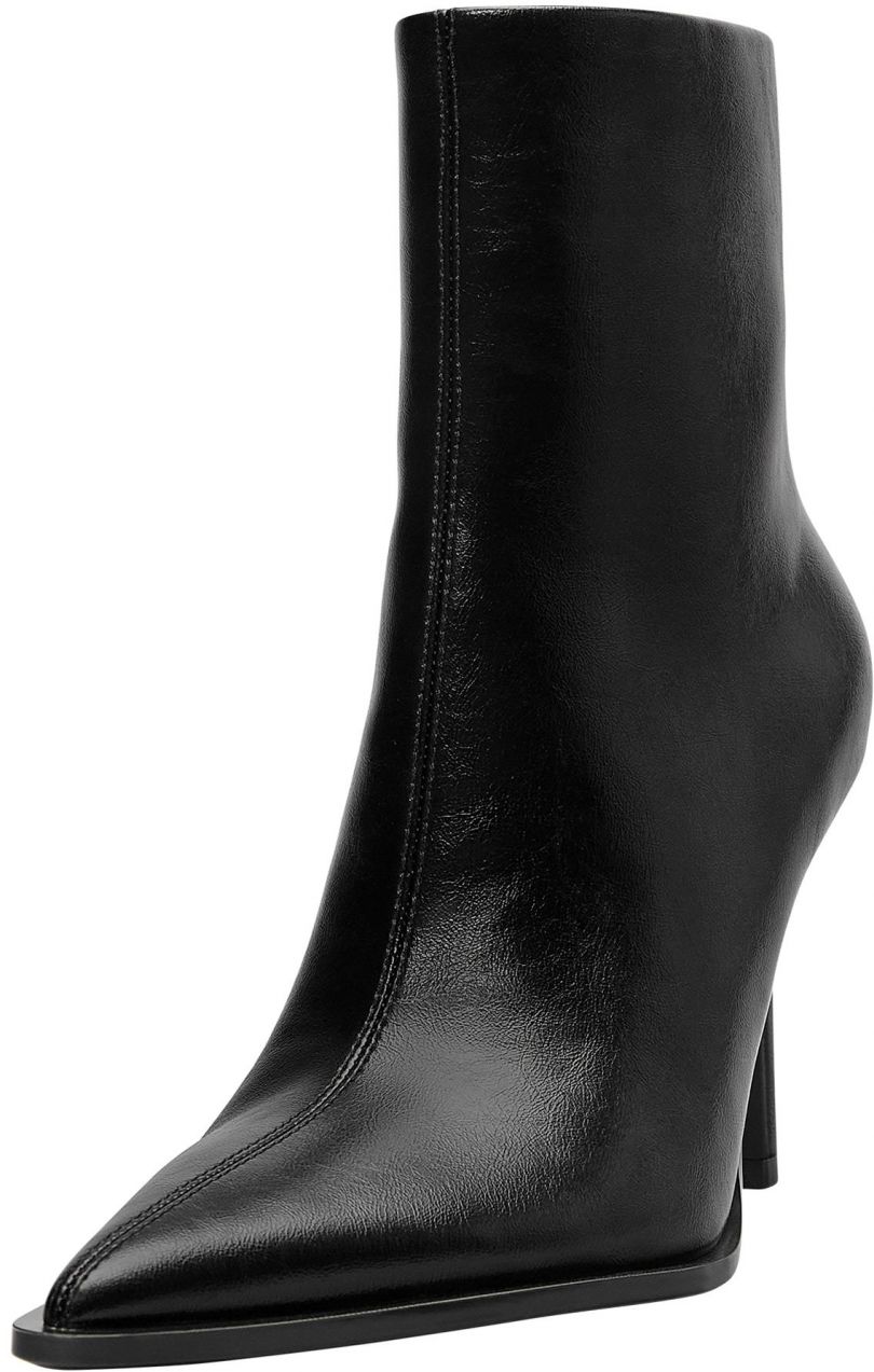 Pull&Bear Členkové čižmy  čierna