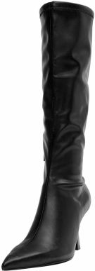 Pull&Bear Čižmy  čierna