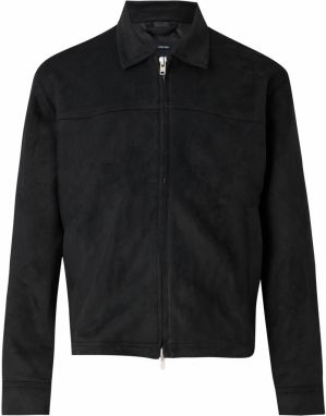 Abercrombie & Fitch Prechodná bunda  čierna