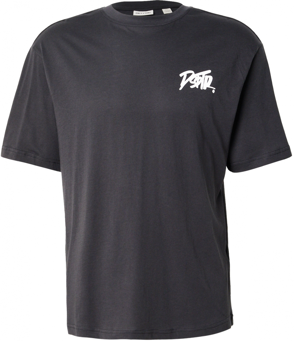 Only & Sons Tričko 'ONSCIFF'  svetlomodrá / limetová / čierna / biela