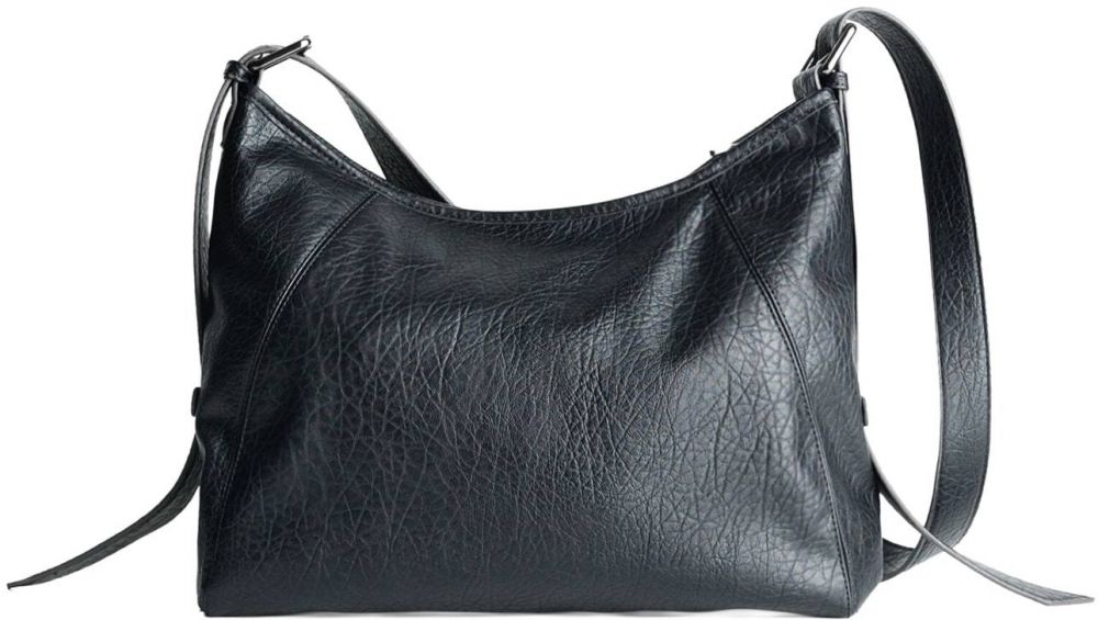 Bershka Taška cez rameno  antracitová