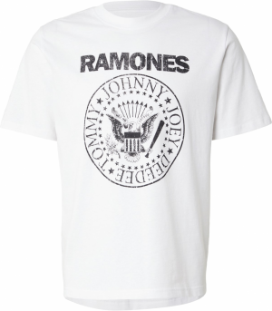 Jack & Jones Premium Tričko 'JPRBLURAMONES'  čierna / biela