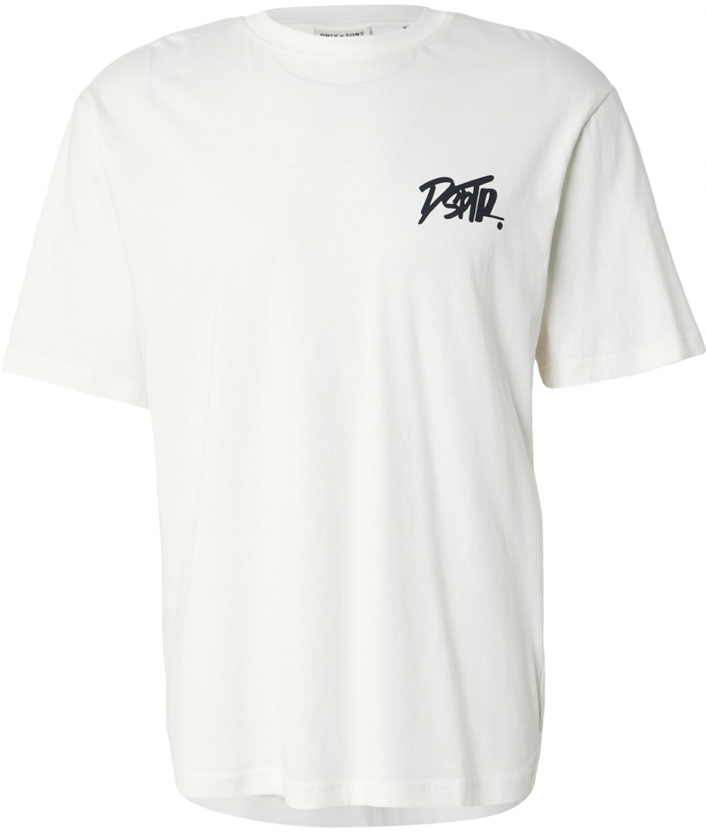 Only & Sons Tričko 'ONSCIFF'  modrá / fialová / čierna / biela