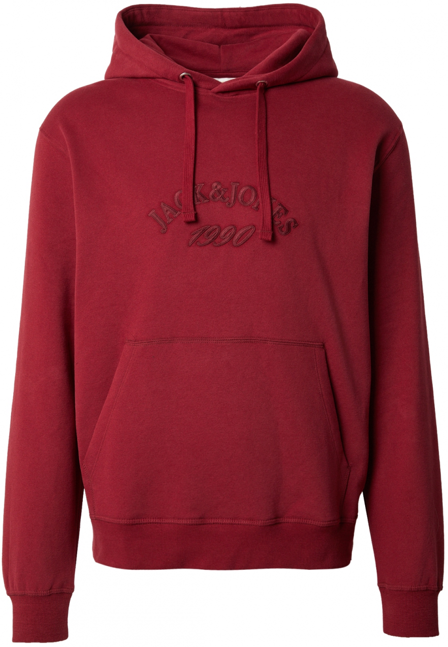 JACK & JONES Mikina 'JORBLEECKER'  červená