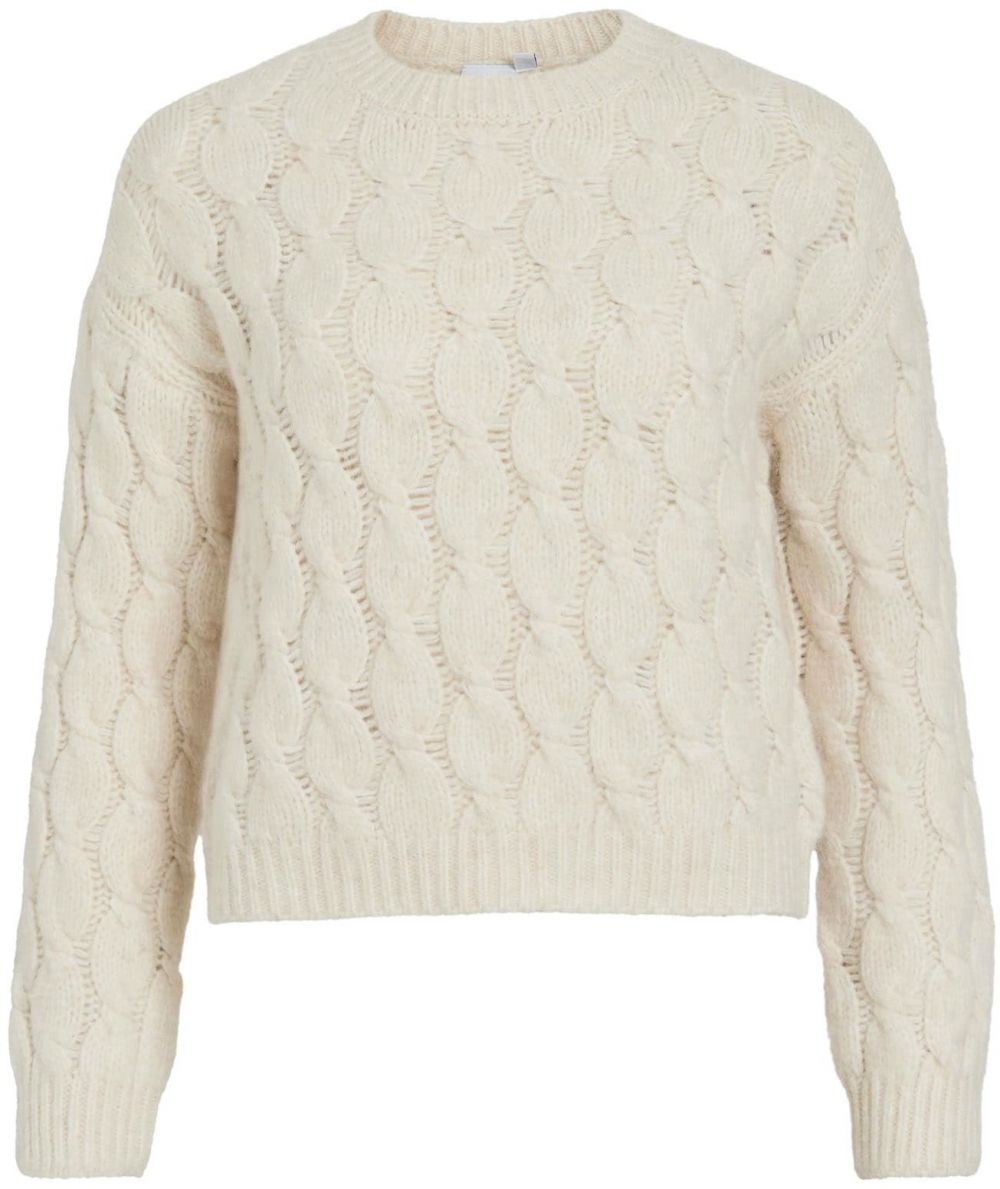 VILA Sveter 'VIGULLA'  krémová