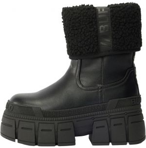 BUFFALO Členkové čižmy 'GOSPHER FOLD'  čierna