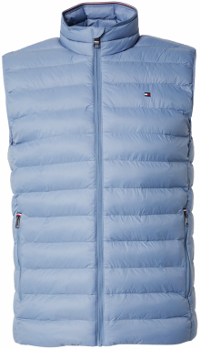 TOMMY HILFIGER Vesta  svetlomodrá
