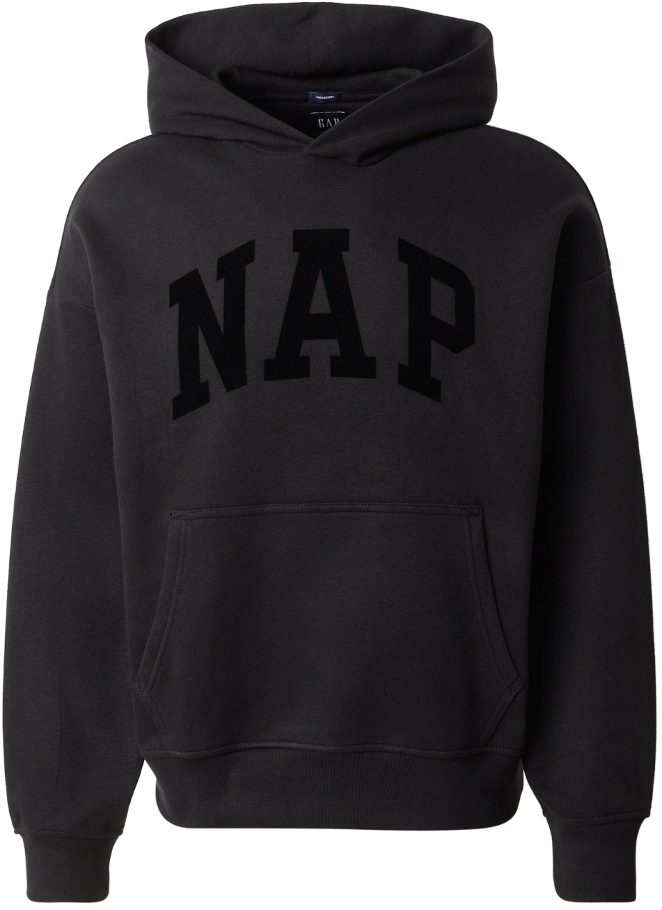 GAP Mikina 'NAP'  čierna