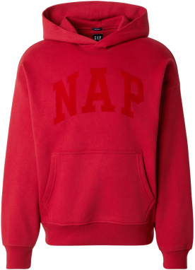 GAP Mikina 'NAP'  červená / jasne červená