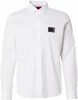 HUGO Košeľa 'Emero'  biela