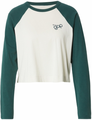 GAP Tričko  jedľová / biela