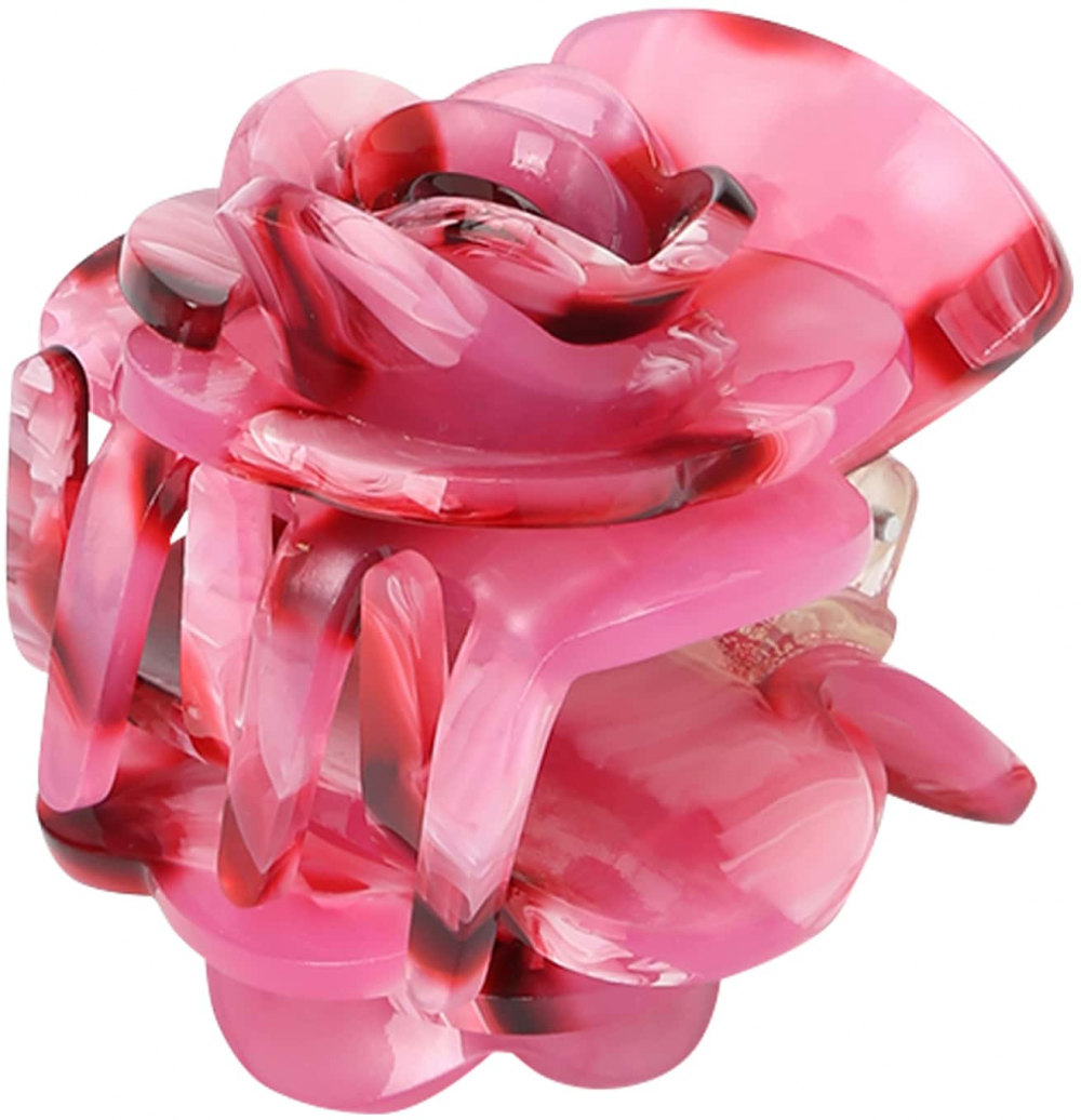 SUI AVA Bižutéria do vlasov 'Rosie'  ružová / červená / čierna