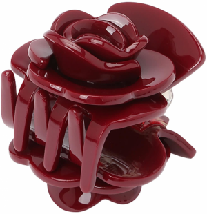 SUI AVA Bižutéria do vlasov 'Rosie'  bordová