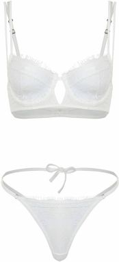 Trendyol Súpravy bielizne  biela