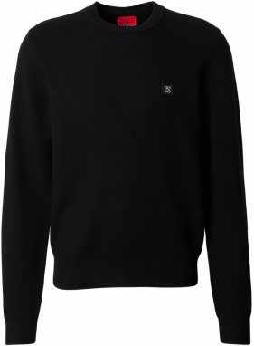 HUGO Sveter 'Setal'  čierna