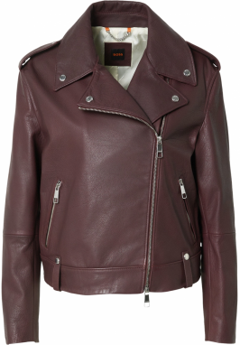 BOSS Prechodná bunda 'Sandy'  čokoládová