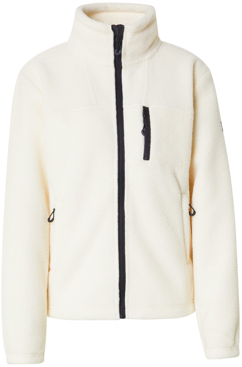 ROXY Funkčná flisová bunda 'ALABAMA'  čierna / biela