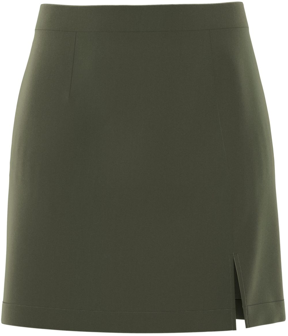 PIECES Sukňa 'PCBOZZY'  olivová