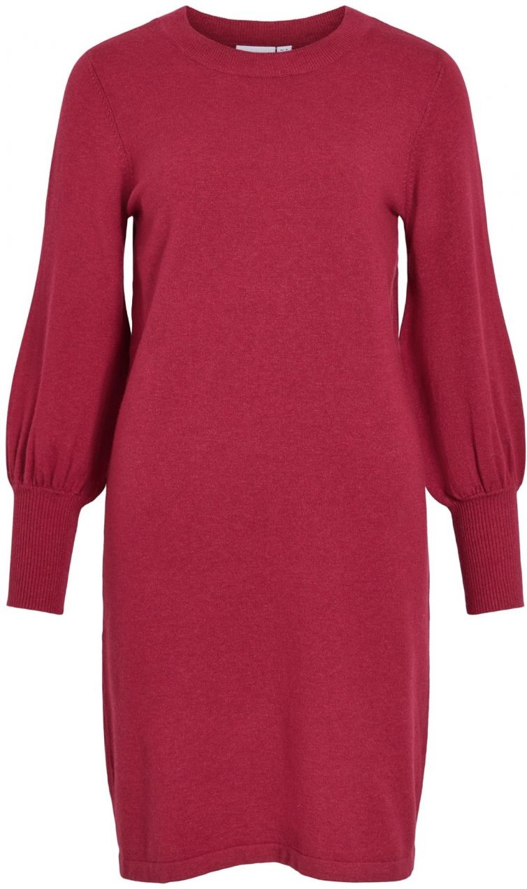 VILA Pletené šaty 'VIKERRY'  ohnivo červená