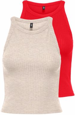 ONLY Top 'ONLEMMA'  kamenná / červená