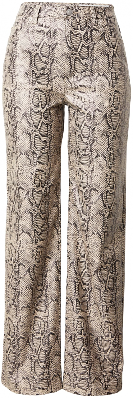 VERO MODA Nohavice 'VMTESSA'  béžová / sivá / čierna