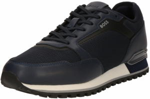 BOSS Nízke tenisky 'Parkour-L'  námornícka modrá / sivá / čierna