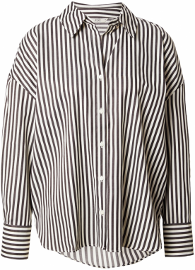 JDY Blúzka 'JDYVESPER'  antracitová / biela