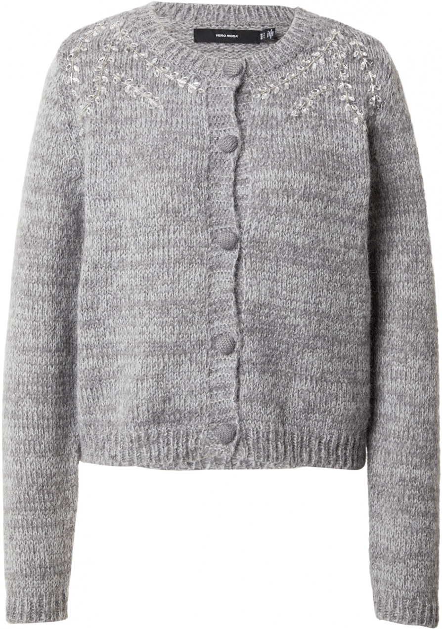 VERO MODA Kardigán 'VMTAMARA'  sivá melírovaná