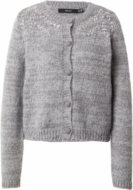 VERO MODA Kardigán 'VMTAMARA'  sivá melírovaná