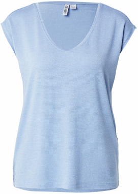 PIECES Tričko 'PCBillo'  svetlomodrá / strieborná