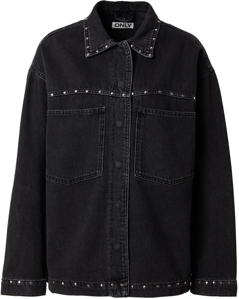 ONLY Prechodná bunda 'ONLEMMIE'  čierny denim