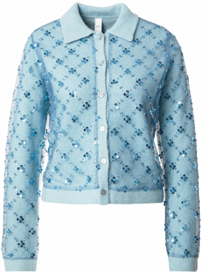 YAS Kardigán 'YASMERILLA'  námornícka modrá / svetlomodrá