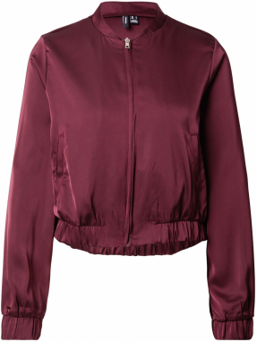 VERO MODA Prechodná bunda 'VMELENA'  vínovo červená