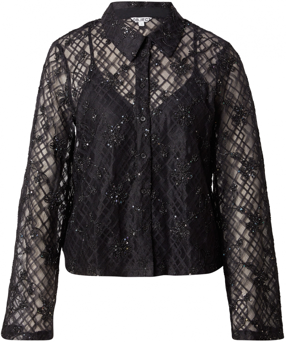 OBJECT Blúzka 'OBJMICA'  čierna