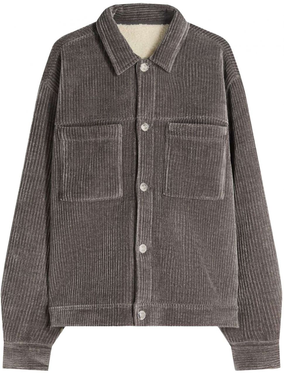 Bershka Prechodná bunda  tmavosivá