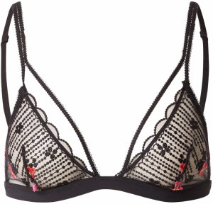 ETAM Podprsenka 'Drama'  žltá / ružová / červená / čierna