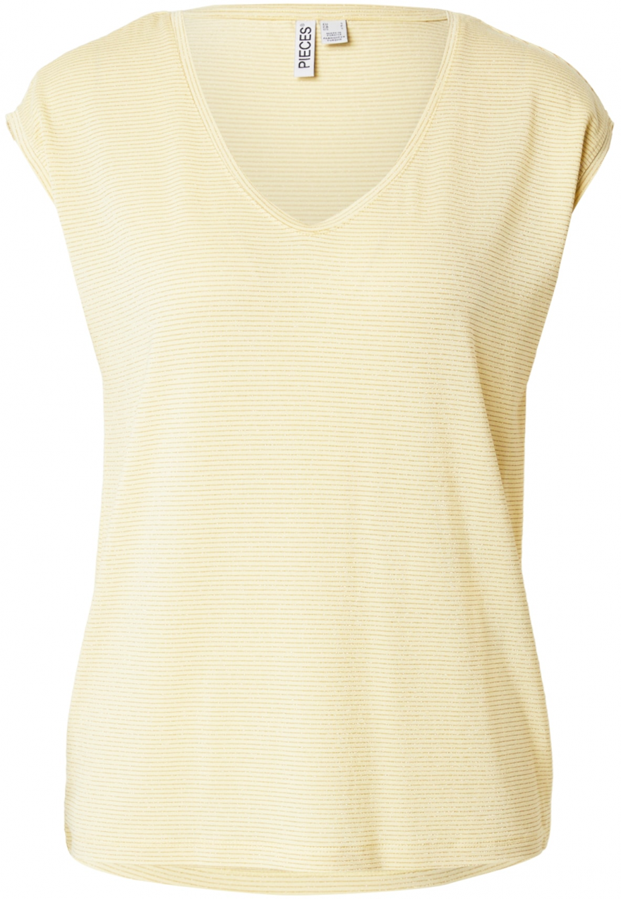PIECES Tričko 'PCBillo'  žltá / zlatá