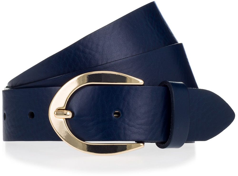 VANZETTI Opasky  tmavomodrá / zlatá