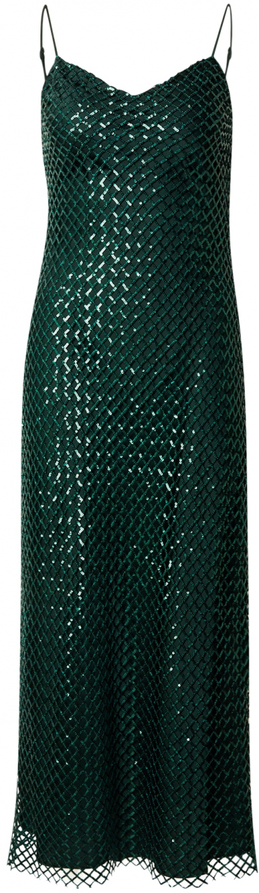 AllSaints Šaty 'CHANTELLE'  smaragdová