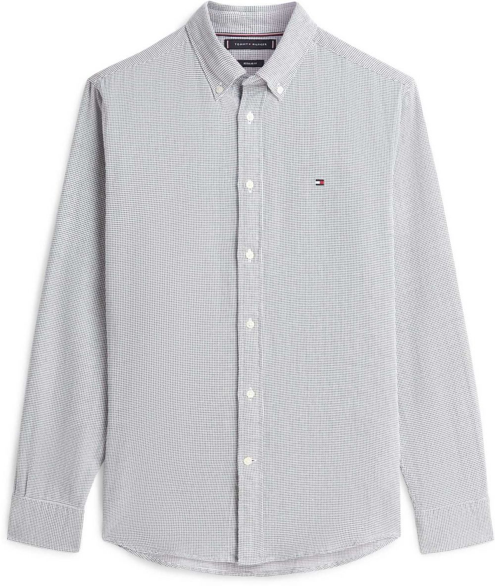 TOMMY HILFIGER Košeľa  námornícka modrá / biela