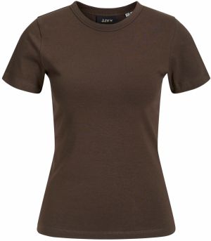 JJXX Tričko 'JXGIGI'  čokoládová