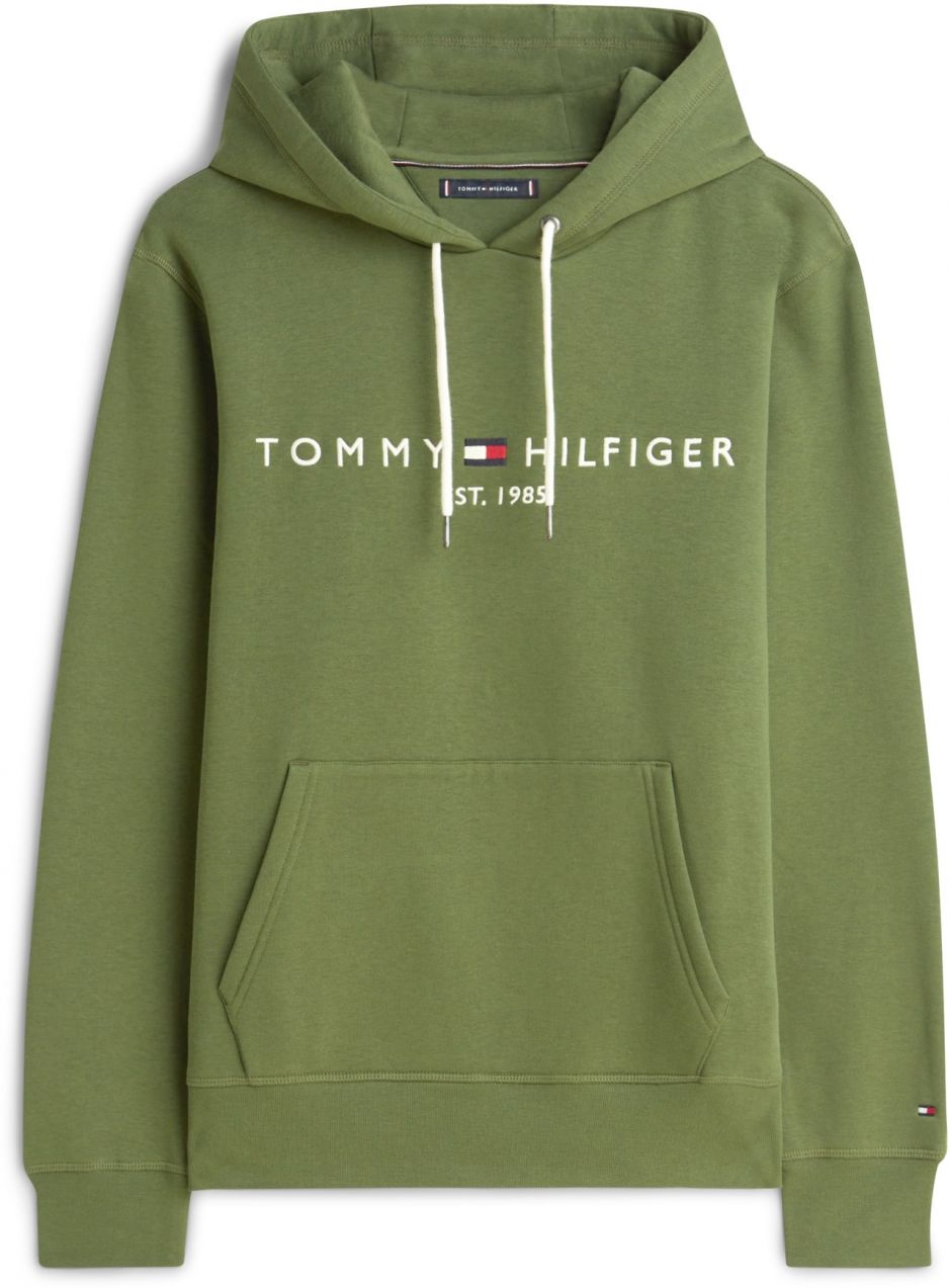 TOMMY HILFIGER Mikina  námornícka modrá / olivová / červená / biela