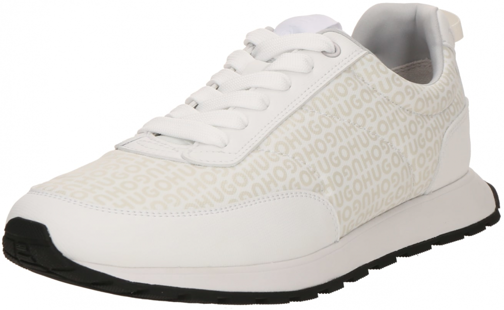 HUGO Nízke tenisky 'Icelin'  béžová / biela