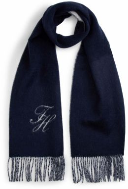 TOMMY HILFIGER Šál  námornícka modrá