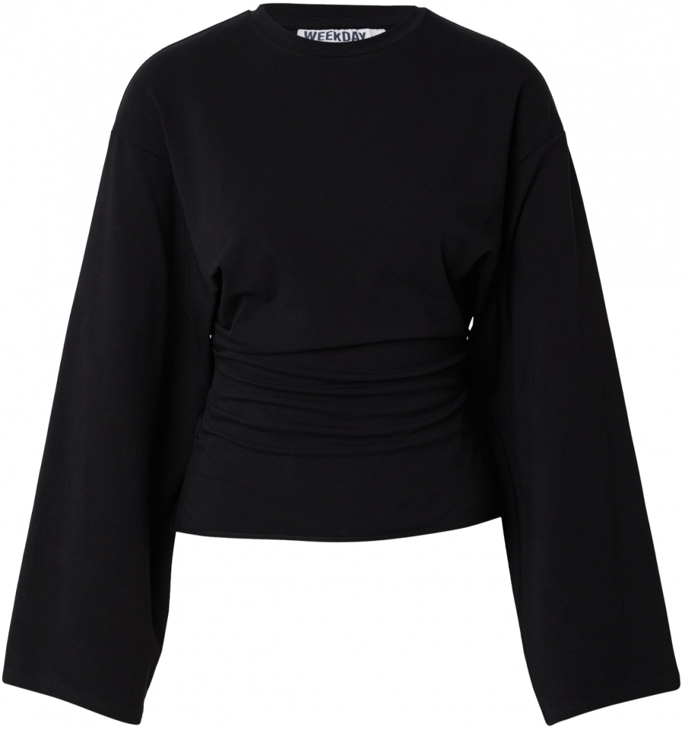 WEEKDAY Tričko  čierna