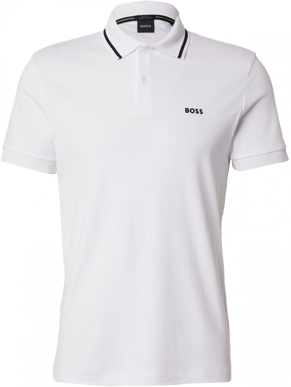 BOSS Funkčné tričko  čierna / biela