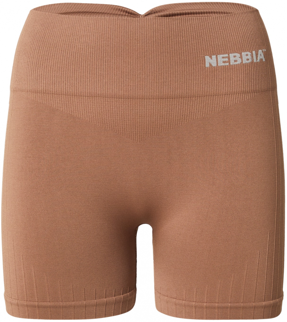 NEBBIA Športové nohavice  kapučíno / svetlosivá