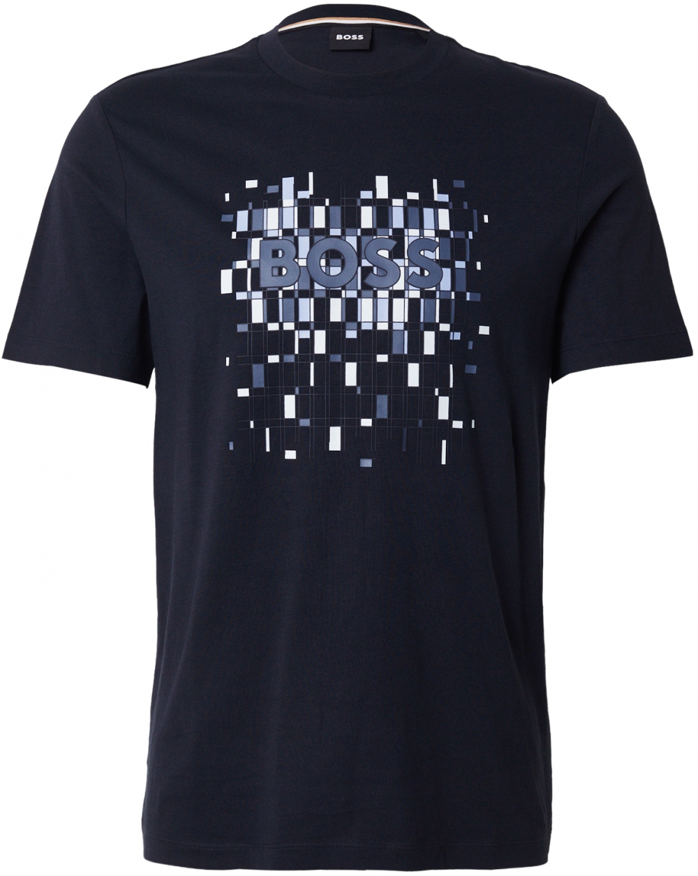 BOSS Tričko 'C-Thompson'  námornícka modrá / zafírová / biela