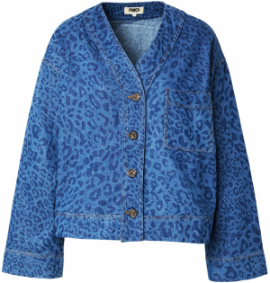 FRNCH PARIS Prechodná bunda  modrá / modrá denim