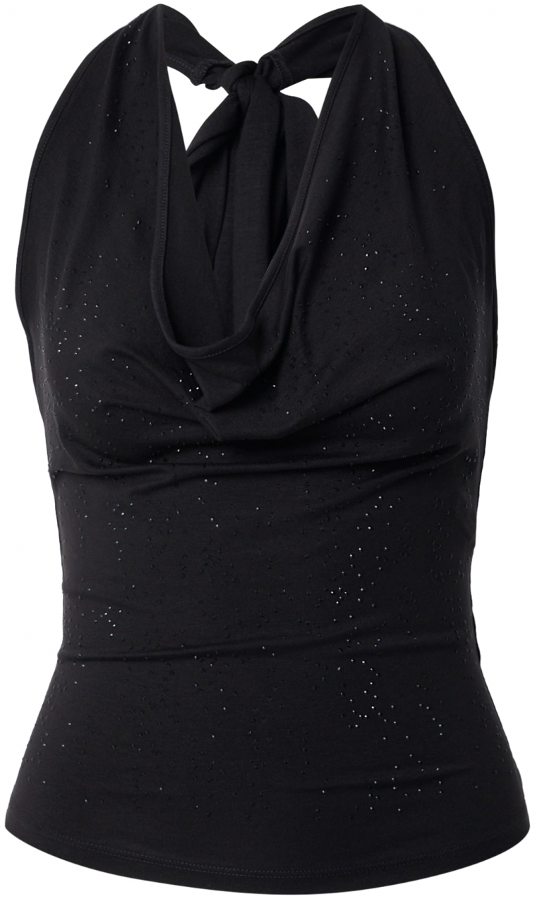 WEEKDAY Top 'Kelsey'  čierna